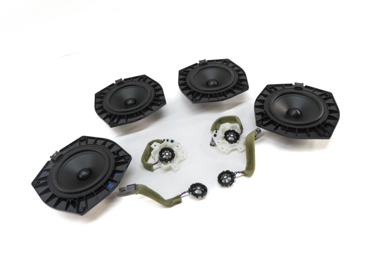Thumbnail 3: 2016 RANGE ROVER SPORT (L494) RADIO STEREO AUDIO TWEETER SPEAKER SET-8