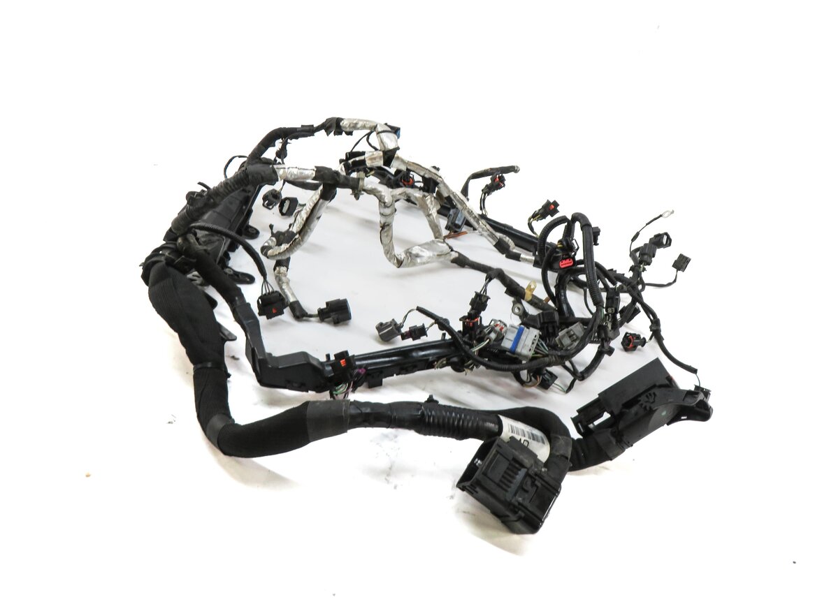 Thumbnail 2: 2016 RANGE ROVER SPORT (L494) 3.0L SUPERCHARGED ENGINE WIRE WIRING HARNESS LOOM