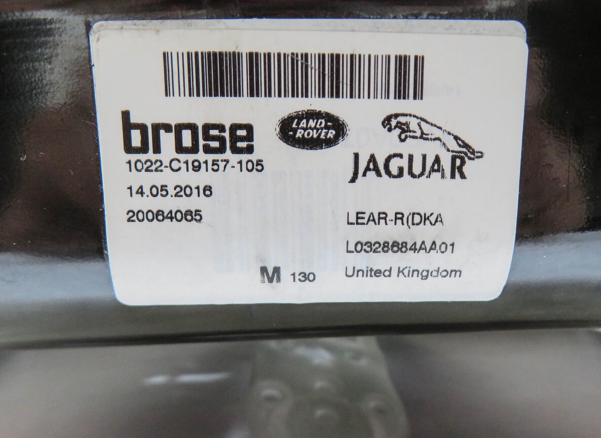 Thumbnail 6: 2014-2020 RANGE ROVER SPORT (L494) RIGHT FRONT PASSENGER SEAT TRACK (16 WAY)
