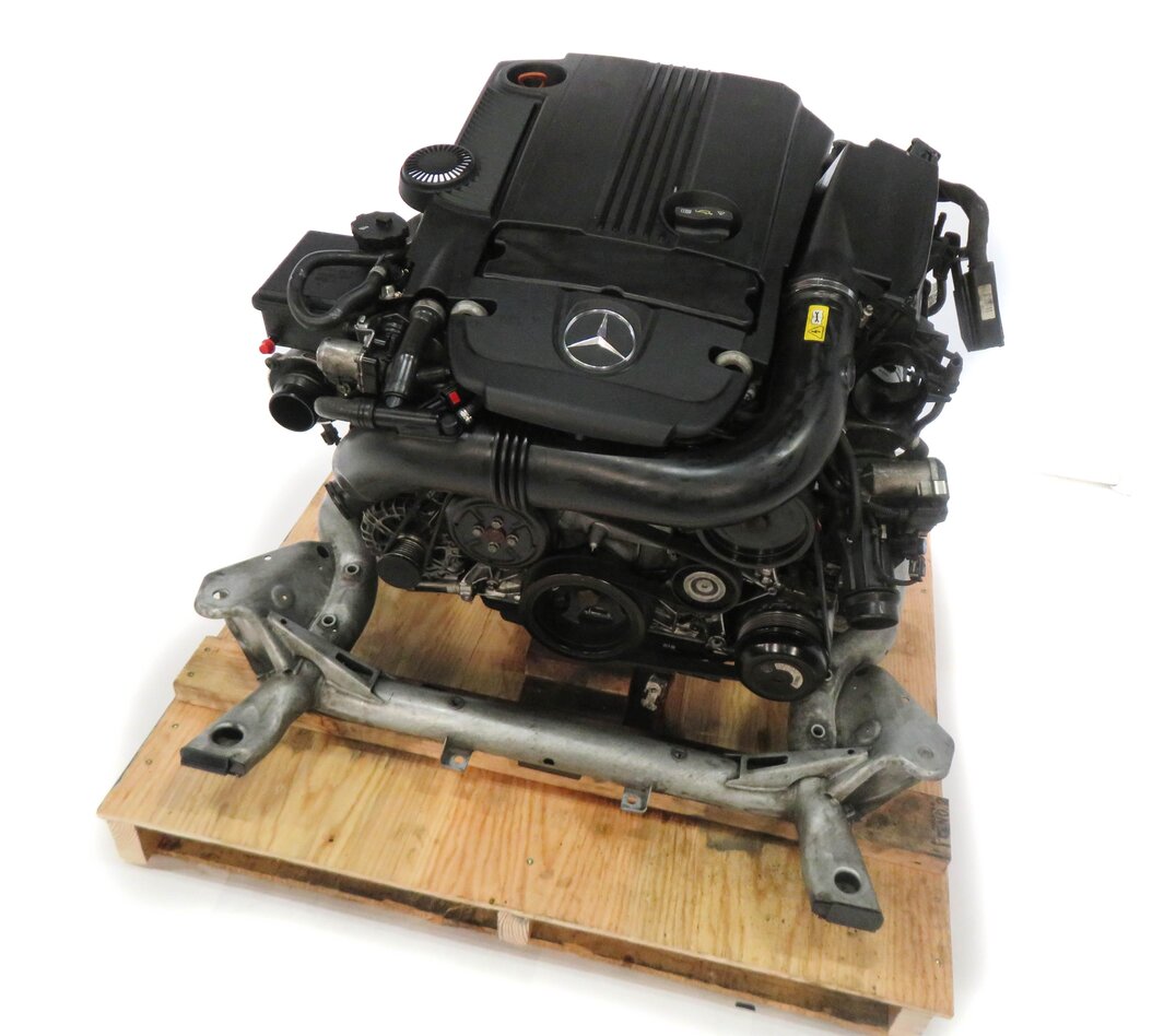 13-15 MERCEDES C250 (W204) 1.8L M271 TURBO ENGINE ASSEMBLY (117k TESTED & VIDEO)