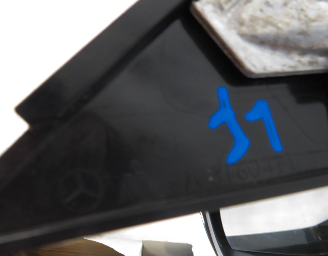 Thumbnail 10: 12-14 MERCEDES C250 (W204) LEFT DRIVER HEATED AUTODIM MEMORY DOOR MIRROR (GRAY)