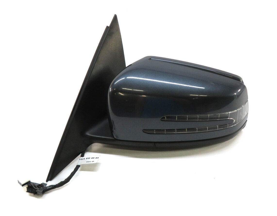Thumbnail 5: 12-14 MERCEDES C250 (W204) LEFT DRIVER HEATED AUTODIM MEMORY DOOR MIRROR (GRAY)