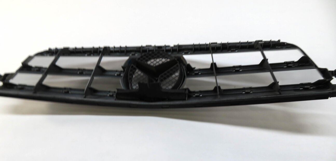 Thumbnail 5: 08-12 MERCEDES C-CLASS (W204) FRONT HOOD GRILLE AIR VENT TRIM (SPORT PACKAGE)