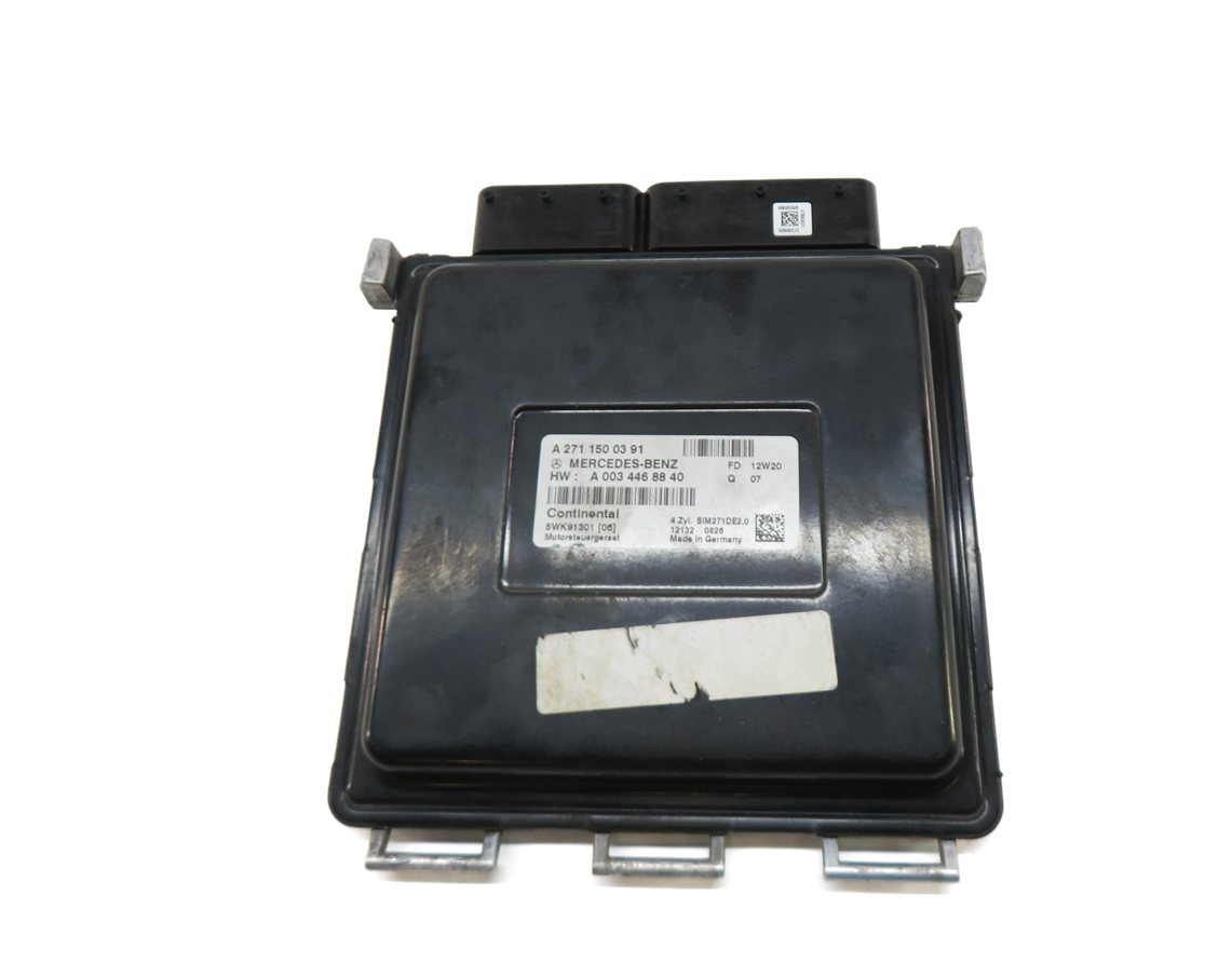 Thumbnail 3: 2012-2015 MERCEDES C250 SLK250 (R172 W204) 1.8L TURBO M271 ENGINE CONTROL MODULE