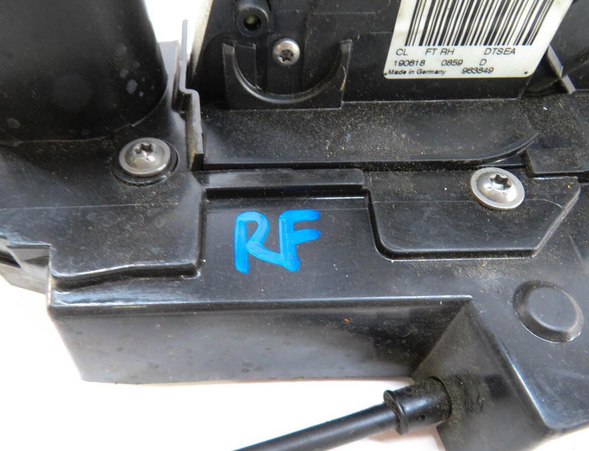 Thumbnail 6: 10-19 EVOQUE LR4 RANGE ROVER SPORT (L320) RIGHT FRONT PASSIVE DOOR LOCK LATCH