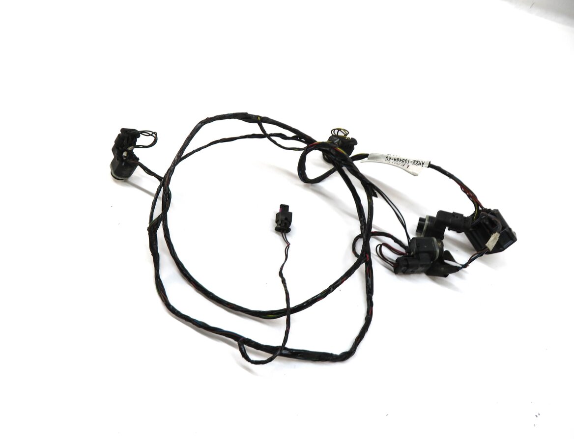 Thumbnail 2: 2010 LAND ROVER LR4 REAR PDC PARK DISTANCE SENSOR SET w/ HARNESS (BLACK)