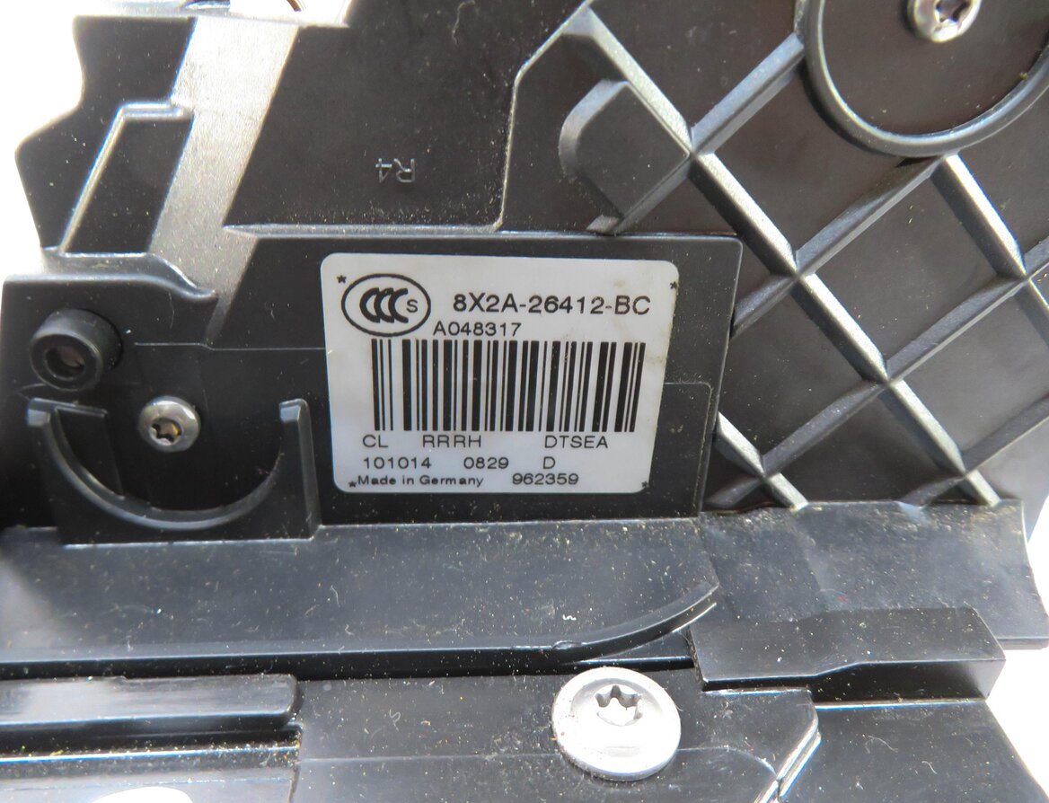 Thumbnail 6: 10-17 LR4 RANGE ROVER SPORT (L320) RIGHT REAR PASSIVE DOOR LOCK LATCH ACTUATOR