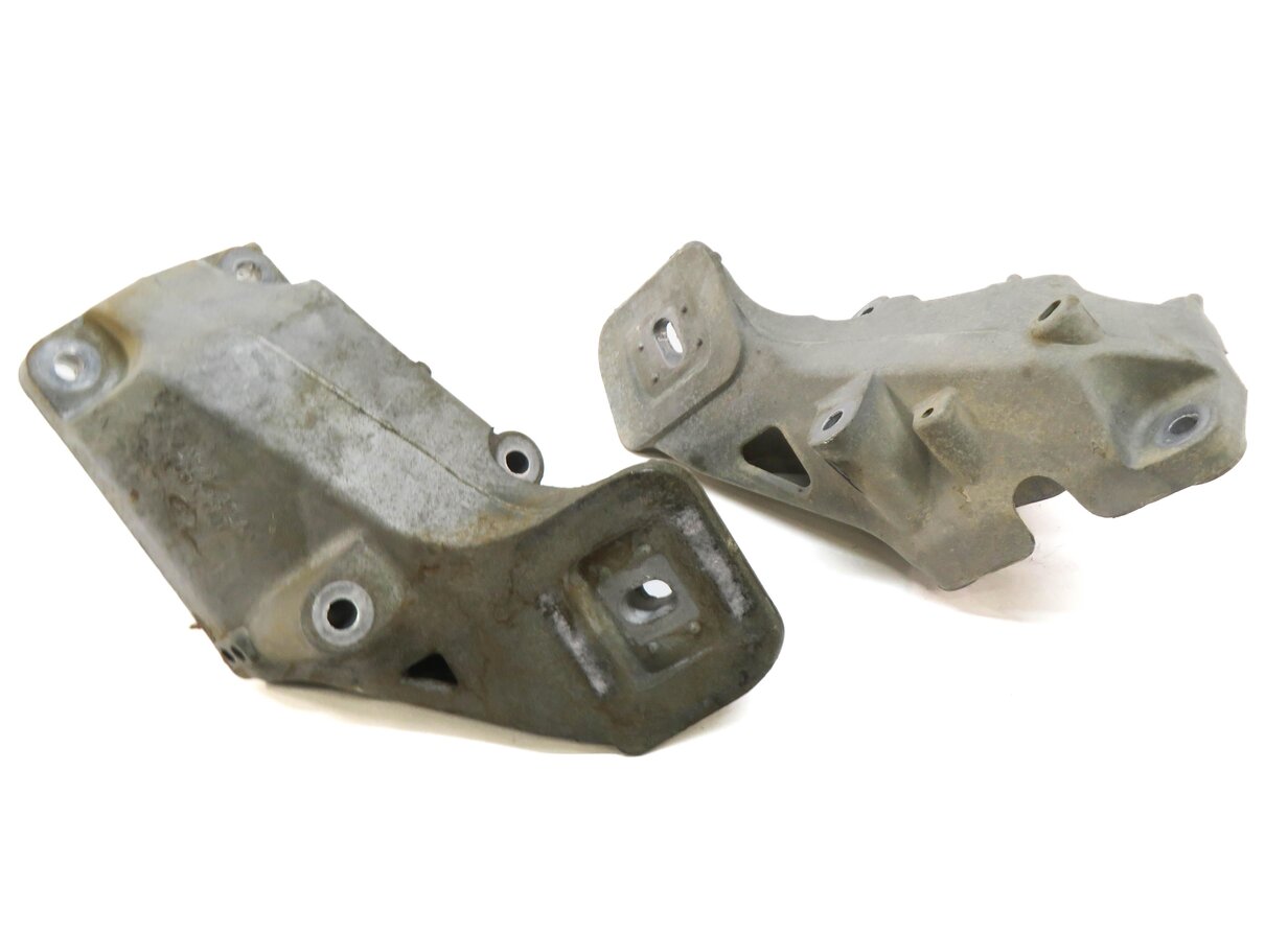 2010 LAND ROVER LR4 5.0L AJ133 V8 ENGINE LEFT & RIGHT MOTOR MOUNT BRACKET SET