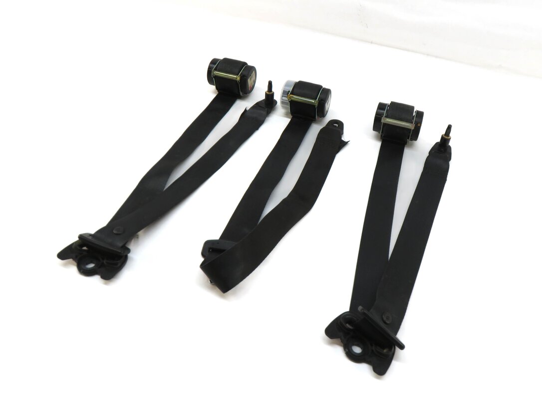 Thumbnail 1: 2010 LAND ROVER LR4 REAR 2nd SECOND ROW SEAT SEATBELT RETRACTOR SET-3 (BLACK)