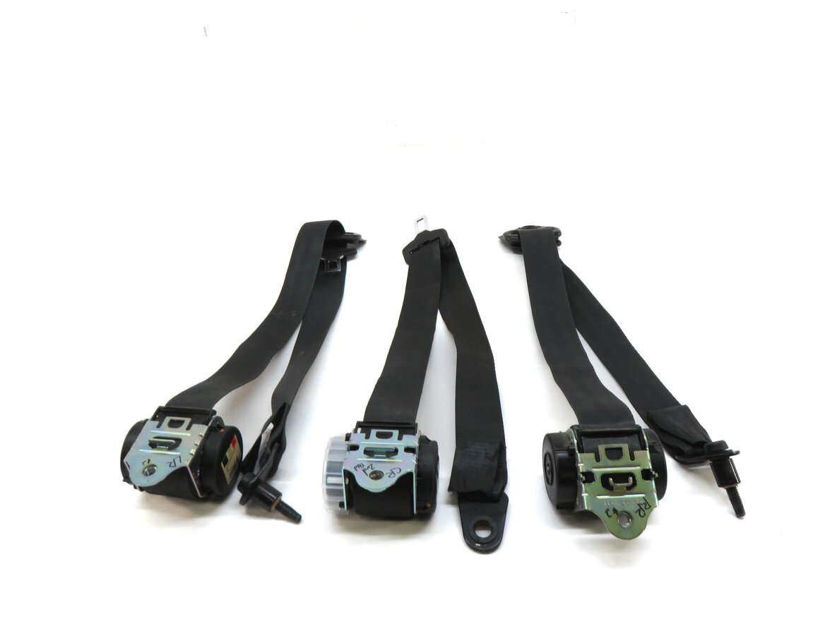 Thumbnail 3: 2010 LAND ROVER LR4 REAR 2nd SECOND ROW SEAT SEATBELT RETRACTOR SET-3 (BLACK)