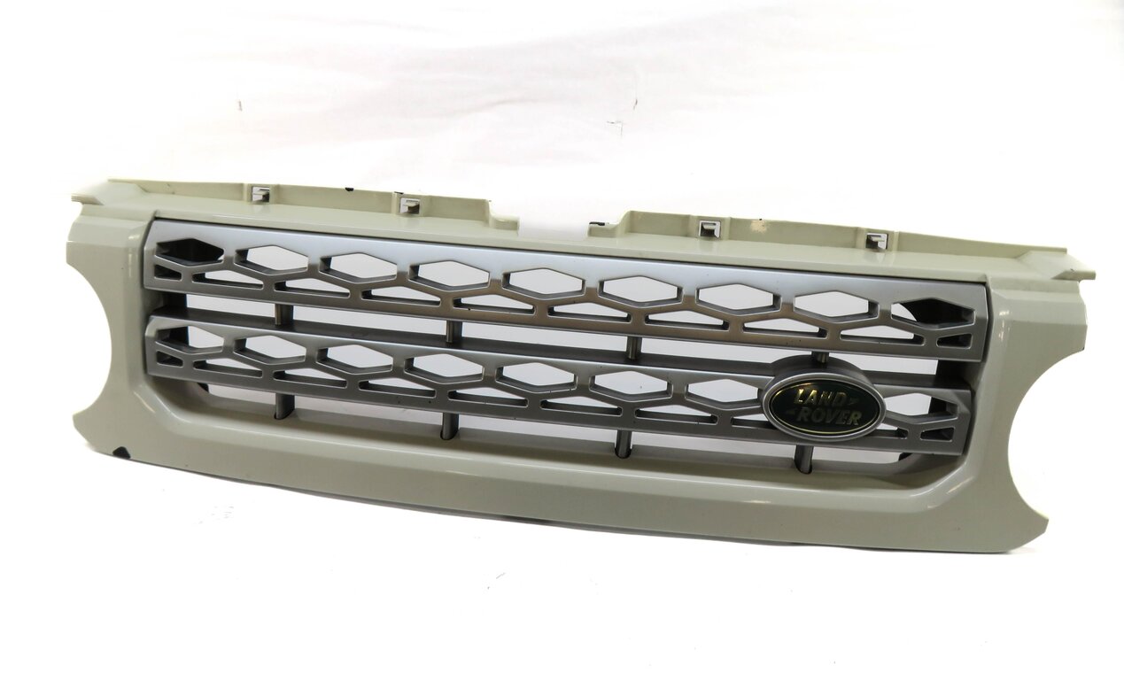2010-2013 LAND ROVER LR4 - FRONT UPPER HOOD CENTER AIR VENT GRILLE TRIM (WHITE)