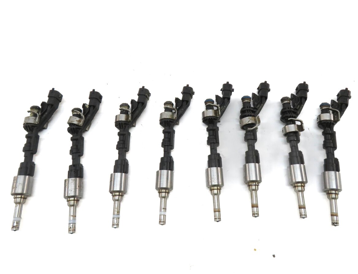 Thumbnail 3: 2010-2017 JAGUAR RANGE ROVER SPORT (L320 L322 L405 L494) 5.0L FUEL INJECTOR SET