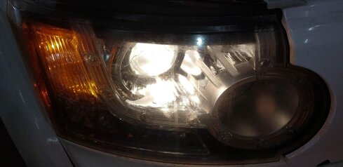 Thumbnail 2: 10-12 LAND ROVER LR4 RIGHT PASSENGER HALOGEN HEADLIGHT LIGHT LAMP (MANUAL LEVEL)