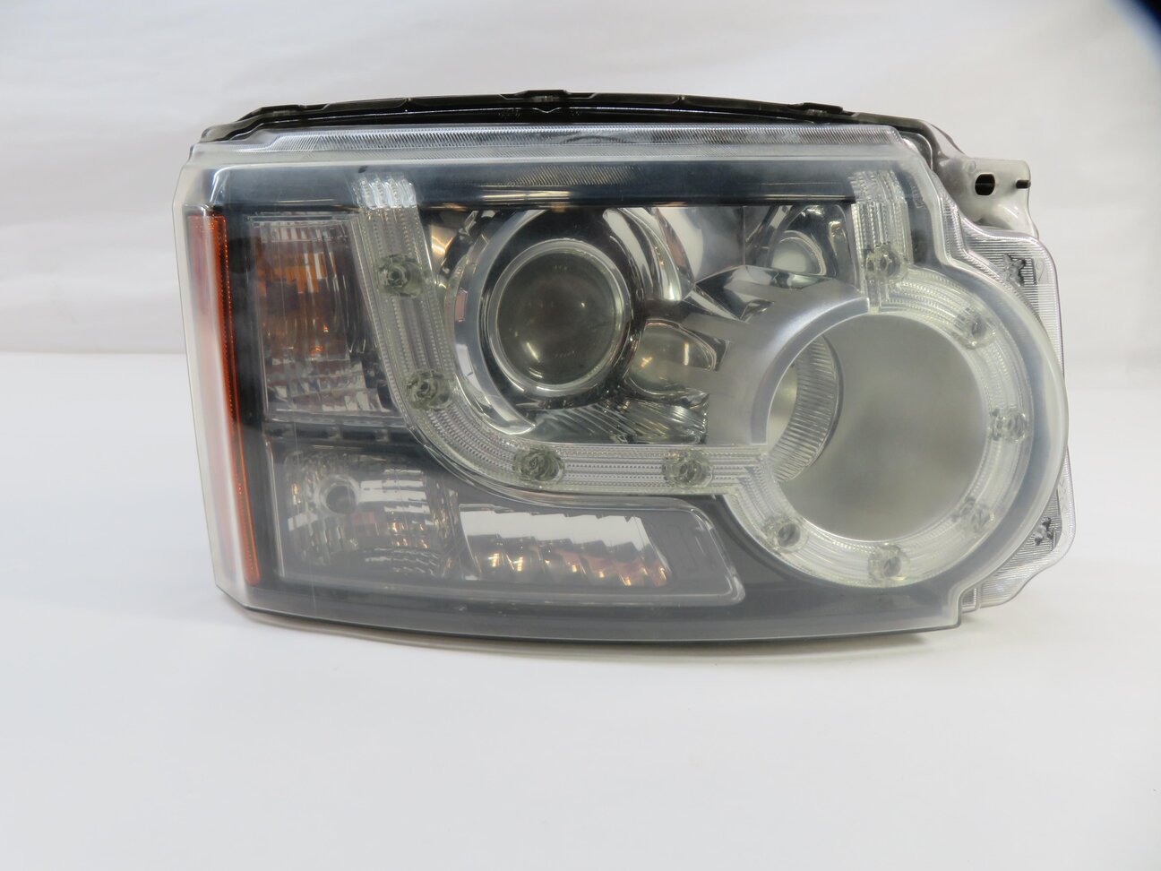 Thumbnail 3: 10-12 LAND ROVER LR4 RIGHT PASSENGER HALOGEN HEADLIGHT LIGHT LAMP (MANUAL LEVEL)