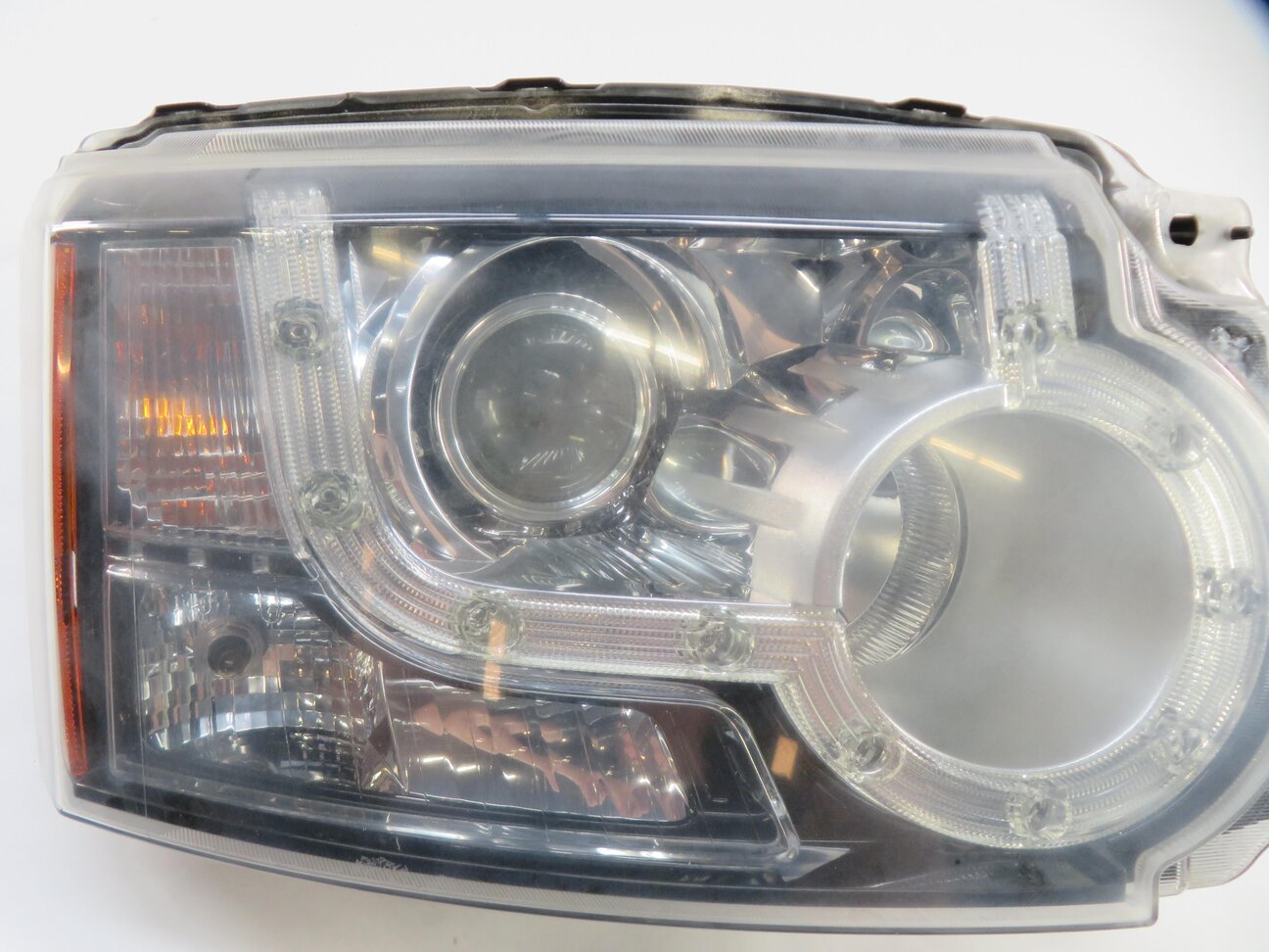 Thumbnail 8: 10-12 LAND ROVER LR4 RIGHT PASSENGER HALOGEN HEADLIGHT LIGHT LAMP (MANUAL LEVEL)