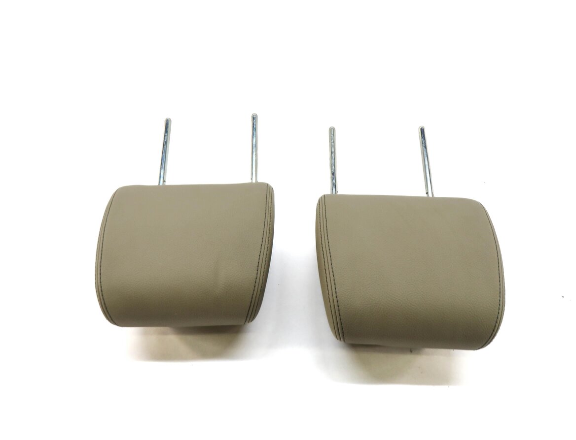 Thumbnail 3: 2010 LAND ROVER LR4 FRONT LEFT & RIGHT SEAT HEADREST HEAD REST SET-2 (ALMOND)