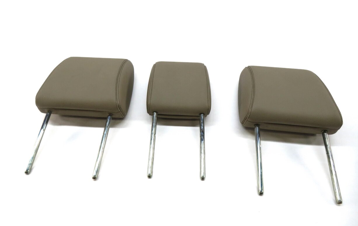 Thumbnail 5: 2010 LAND ROVER LR4 REAR SEAT LEFT CENTER RIGHT HEADREST SET-3 (ALMOND BEIGE)
