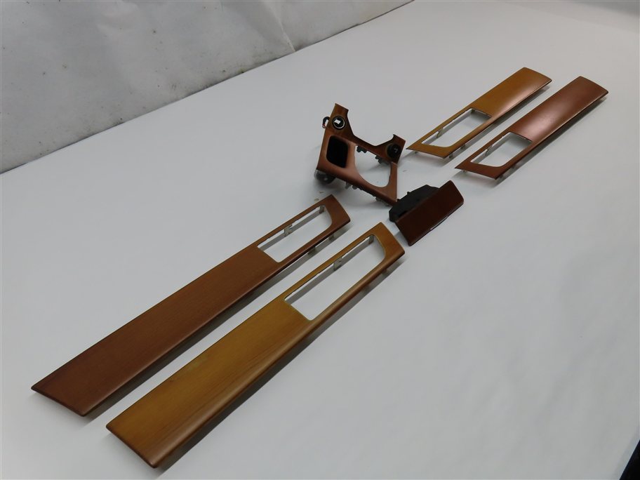 Thumbnail 3: 2010 LAND ROVER SUV LR4 FRONT/REAR DOOR CENTER CONSOLE WALNUT WOOD TRIM SET/7