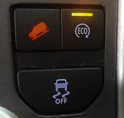 Thumbnail 2: 2015 RANGE ROVER EVOQUE (L538) TRACTION CONTROL ECO HILL DESCENT SWITCH BUTTON