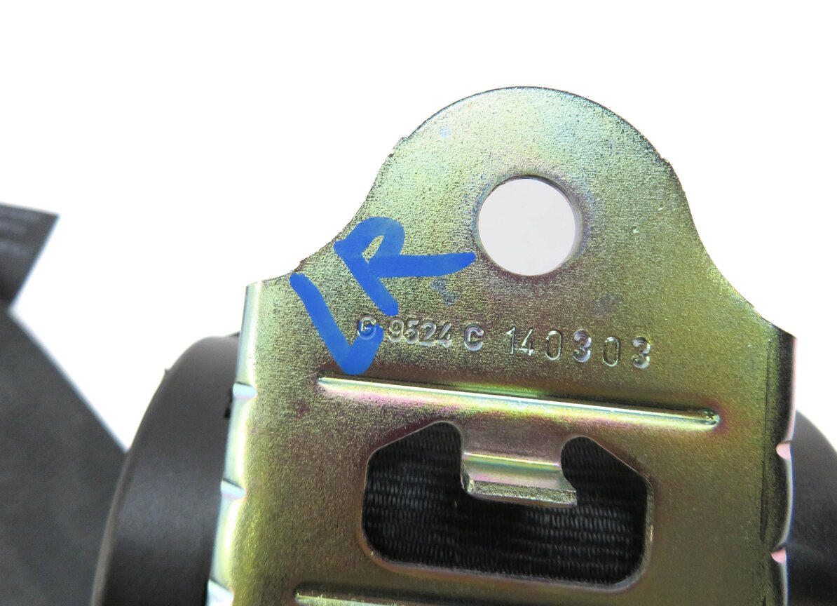 Thumbnail 5: 2015 RANGE ROVER EVOQUE (L538) LEFT REAR SEAT SEATBELT RETRACTOR (BLACK)