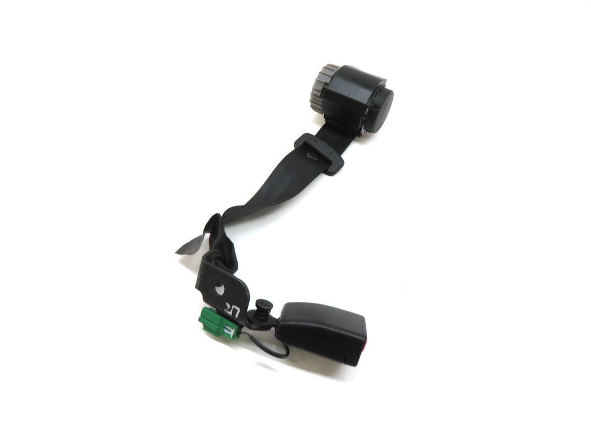 2015 RANGE ROVER EVOQUE (L538) REAR CENTER SEATBELT RETRACTOR w/ BUCKLE (BLACK)