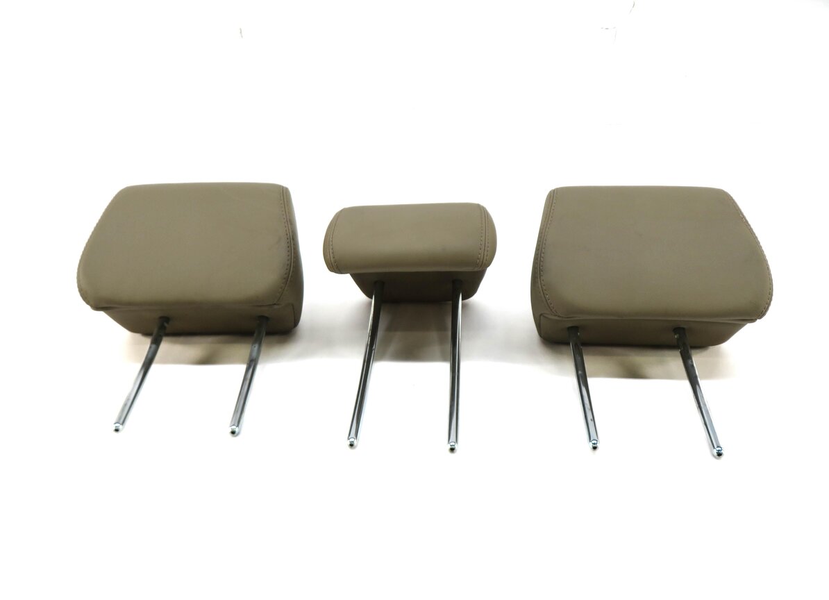 Thumbnail 2: 2015 RANGE ROVER EVOQUE (L538) REAR LEFT CENTER RIGHT SEAT HEADREST SET (ALMOND)