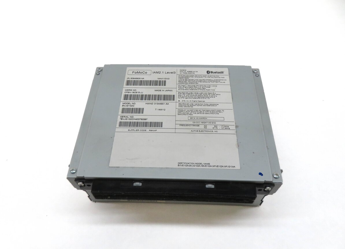 Thumbnail 2: 12-16 LR2 LR4 RANGE ROVER SPORT EVOQUE (L405 L494 L538) CD NAV STEREO RECEIVER