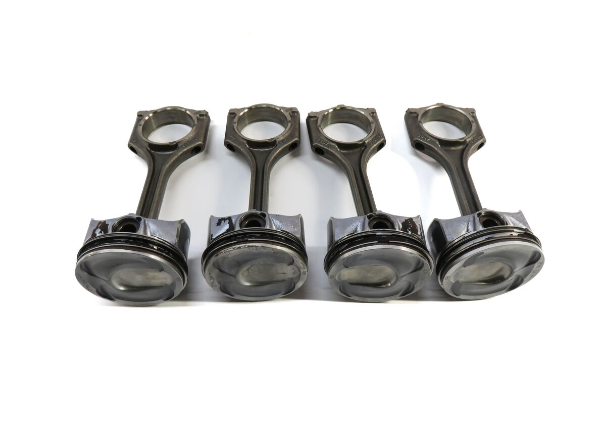 2015 RANGE ROVER EVOQUE (L538) 2.0L TURBO ENGINE PISTON w/ CONNECTING ROD SET-4