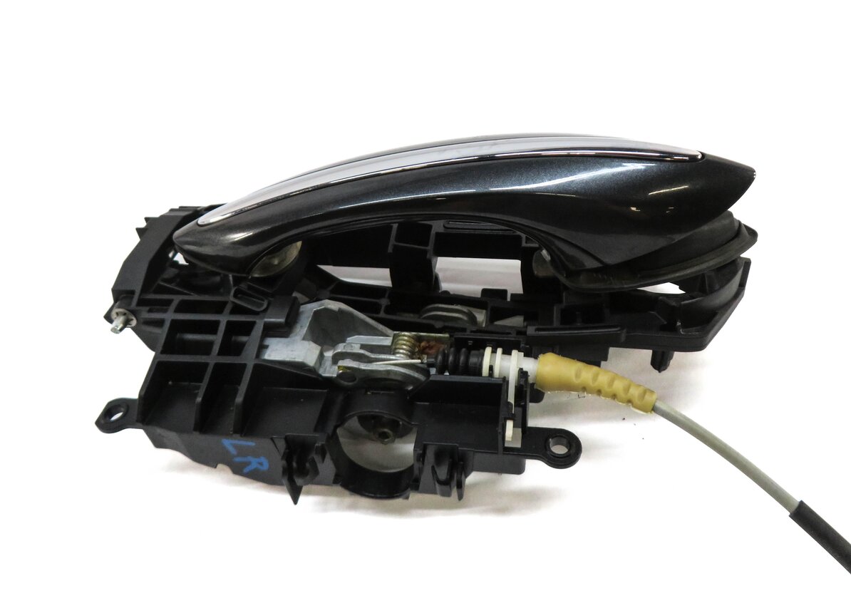 Thumbnail 3: 2011-2016 BMW 528i 535i 550i M5 (F10) LEFT REAR DOOR HANDLE w/ LIGHT (GRAY)