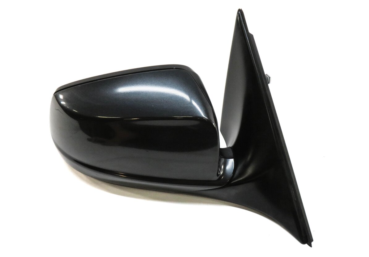 Thumbnail 4: 11-12 BMW 528i 535i 550i (F10) RIGHT P-FOLD AUTODIM MEMORY DOOR MIRROR (GRAY)