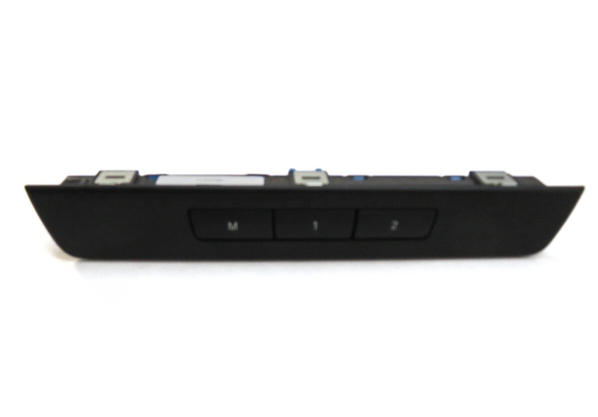 Thumbnail 3: 2012 BMW 528i (F10) LEFT FRONT DRIVER SEAT ADJUSTMENT SWITCH w/ MEMORY BUTTONS
