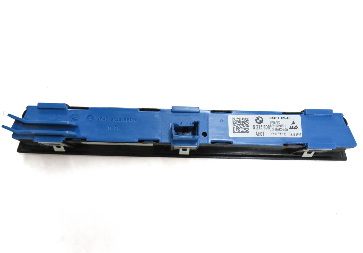 Thumbnail 4: 2012 BMW 528i (F10) LEFT FRONT DRIVER SEAT ADJUSTMENT SWITCH w/ MEMORY BUTTONS