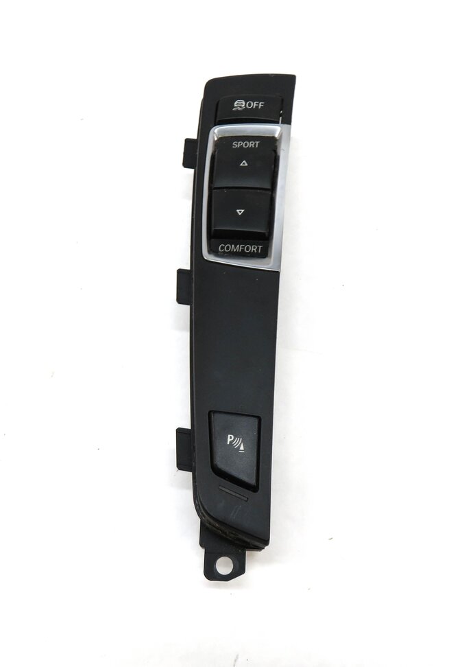 Thumbnail 3: 2012 BMW 528i (F10) TRACTION CONTROL SPORT COMFORT PDC SWITCH BUTTON PANEL TRIM