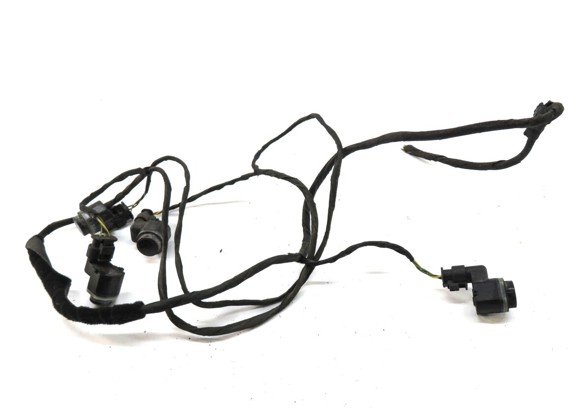 Thumbnail 2: 2012 BMW 528i (F10) REAR PDC PARK DISTANCE SENSOR SET w/ HARNESS (GRAY B90)