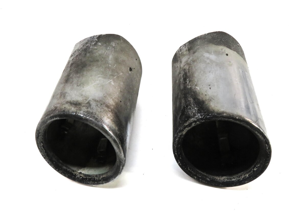 Thumbnail 3: 2012-2016 BMW 528i (F10) LEFT & RIGHT REAR EXHAUST TIP SET-2