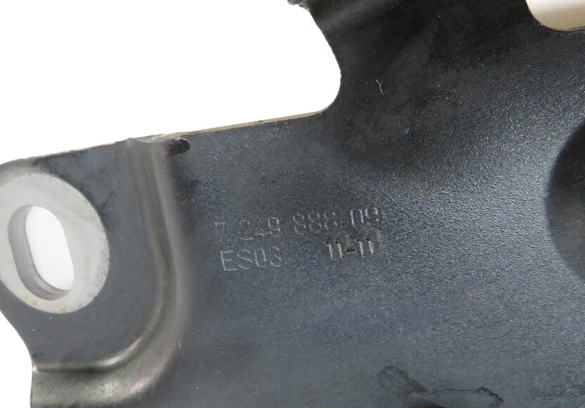 Thumbnail 6: 12-19 BMW 528i 535i 550i 640i 650i M5 M6 (F06 F10) FRONT HOOD HINGE SET (GRAY)