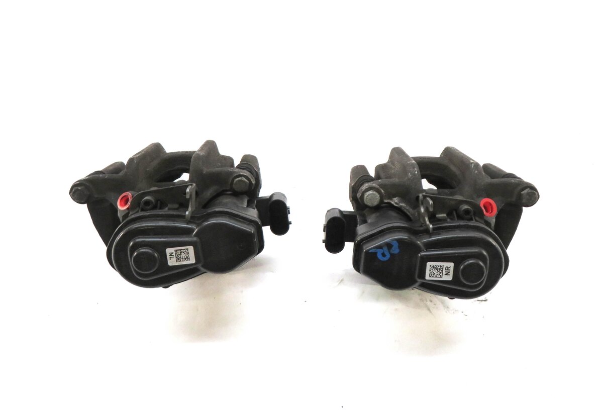 Thumbnail 3: 2011-2016 BMW 528i 535i (F10) REAR LEFT & RIGHT ABS DISC BRAKE CALIPER SET-2