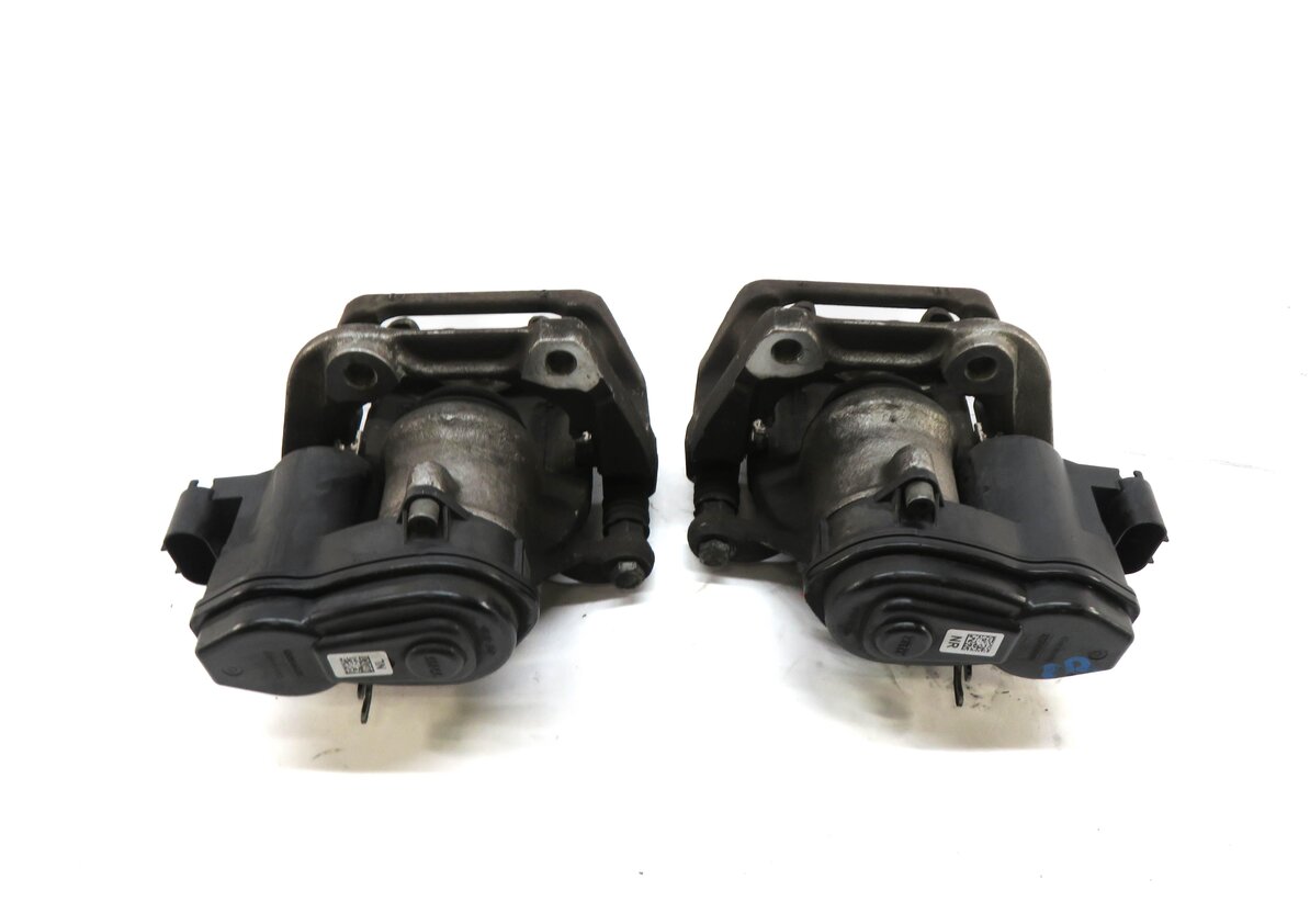 Thumbnail 4: 2011-2016 BMW 528i 535i (F10) REAR LEFT & RIGHT ABS DISC BRAKE CALIPER SET-2