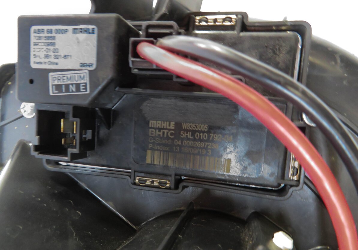 Thumbnail 5: 09-18 BMW 528i 535i 550i 640i M6 740i 750i 760i (F01 F06 F10 F12) BLOWER MOTOR