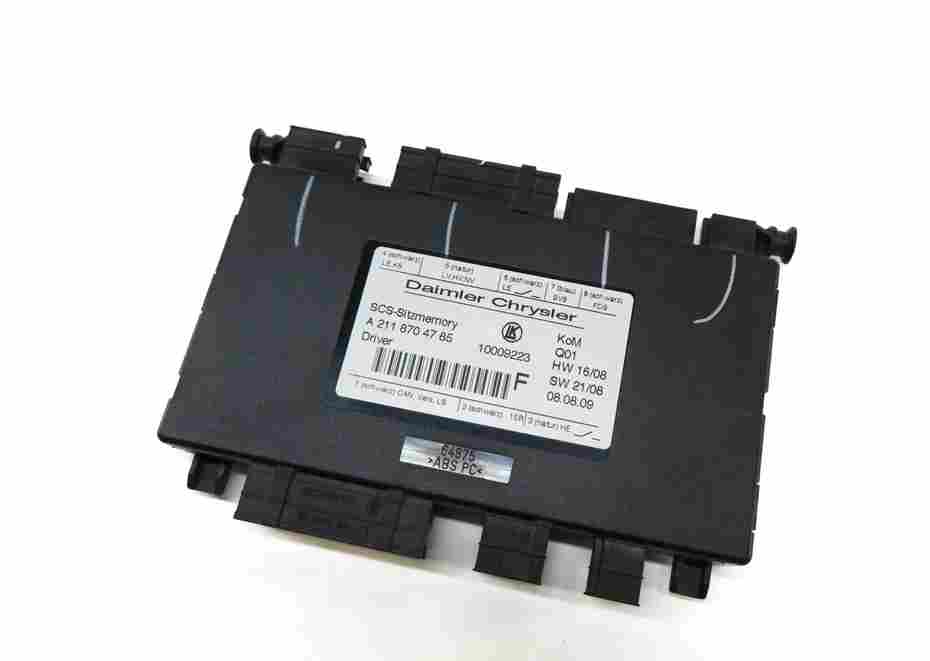 2012 BMW 528I SEDAN (F10) FRONT LEFT DRIVER SEAT CONTROL MODULE
