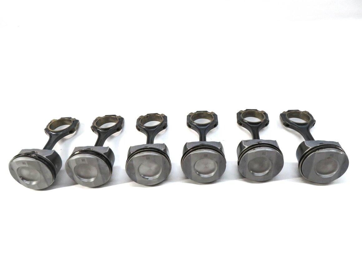 Thumbnail 3: 12-18 MERCEDES C300 C350 E350 GLE350 GLK350 ML350 SLK350 SLK350 3.5L PISTON SET