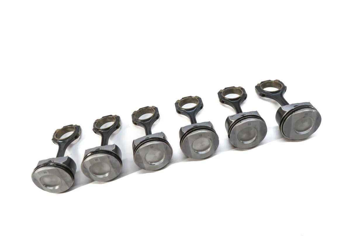 Thumbnail 4: 12-18 MERCEDES C300 C350 E350 GLE350 GLK350 ML350 SLK350 SLK350 3.5L PISTON SET