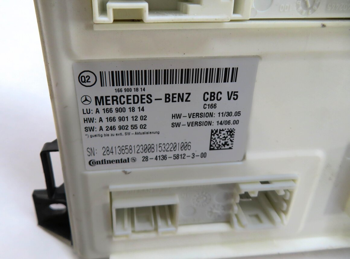 Thumbnail 4: 2014-2016 MERCEDES GL ML CLASS (W166 X166) FRONT SIGNAL ACQUISITION MODULE SAM