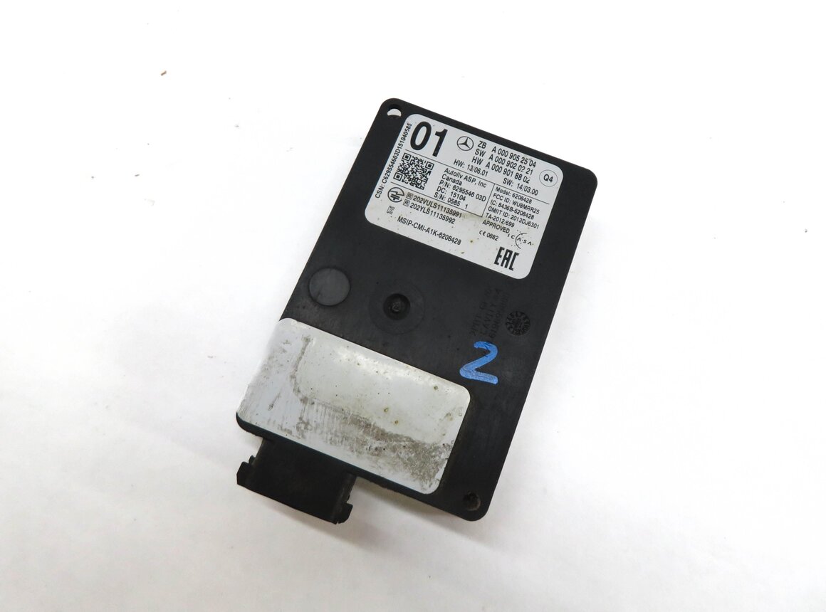 2015 MERCEDES ML350 (W166) BLIND SPOT RADAR DISTRONIC SENSOR CONTROL MODULE