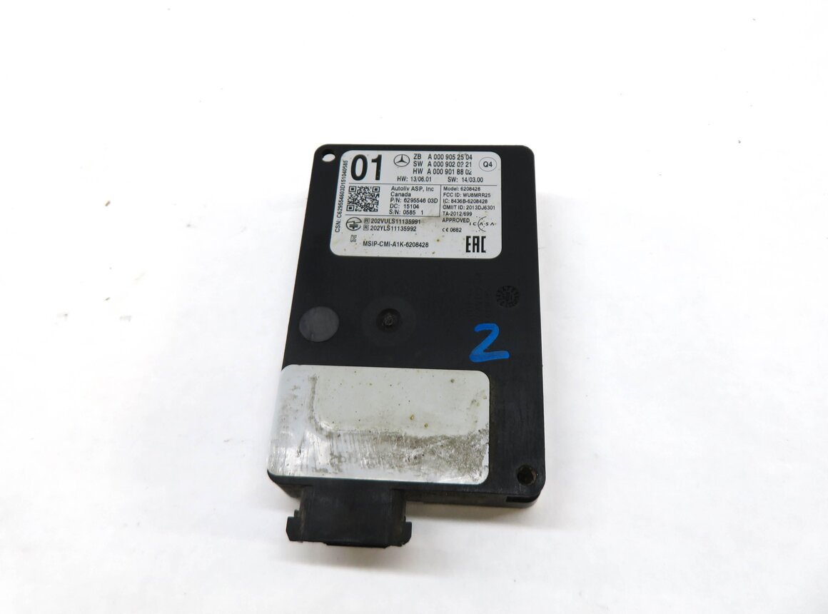Thumbnail 2: 2015 MERCEDES ML350 (W166) BLIND SPOT RADAR DISTRONIC SENSOR CONTROL MODULE