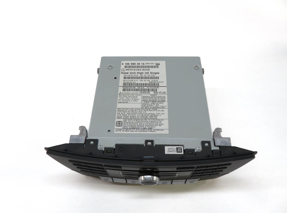 Thumbnail 3: 2015-2016 MERCEDES GL ML CLASS (W166 X166) RADIO STEREO CD NAVIGATION RECEIVER