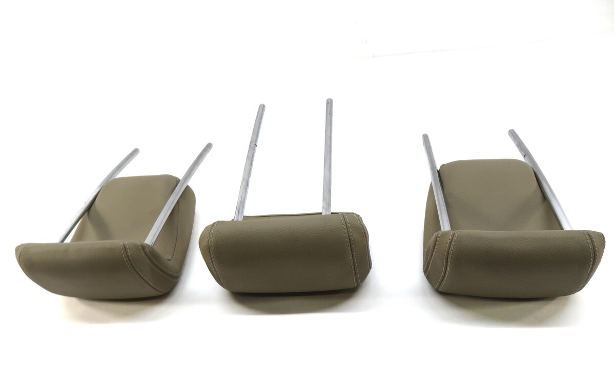 Thumbnail 4: 2015 MERCEDES ML350 (W166) REAR SEAT LEFT CENTER RIGHT HEADREST SET-3 (BEIGE)