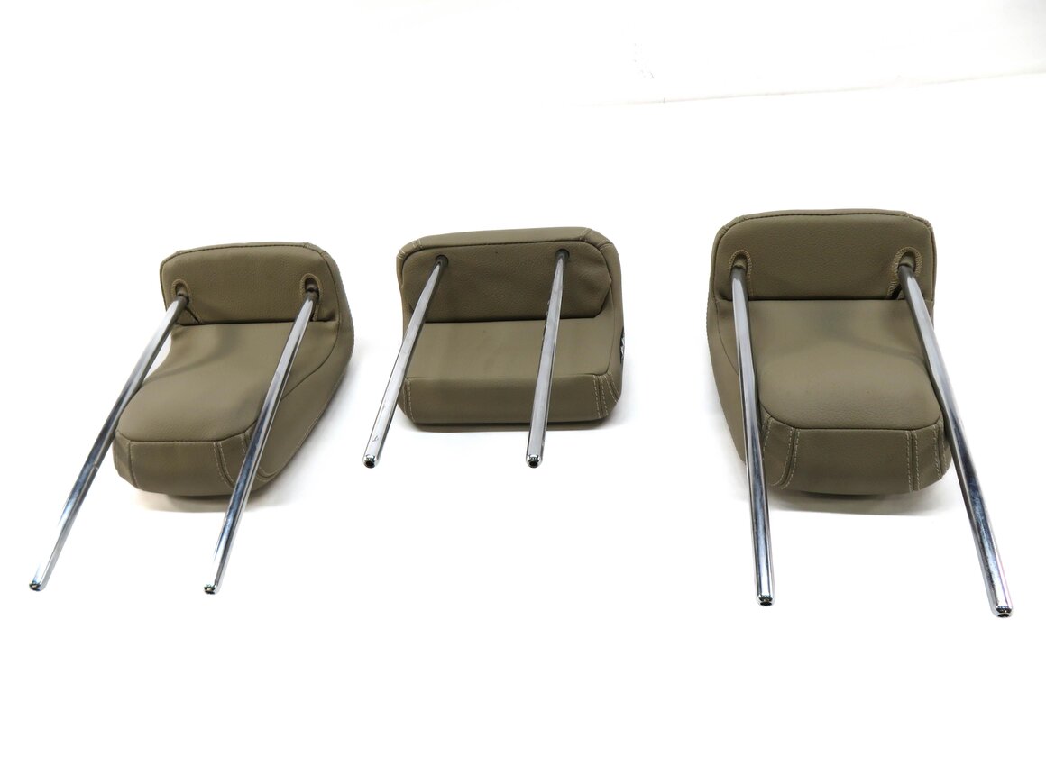 Thumbnail 5: 2015 MERCEDES ML350 (W166) REAR SEAT LEFT CENTER RIGHT HEADREST SET-3 (BEIGE)