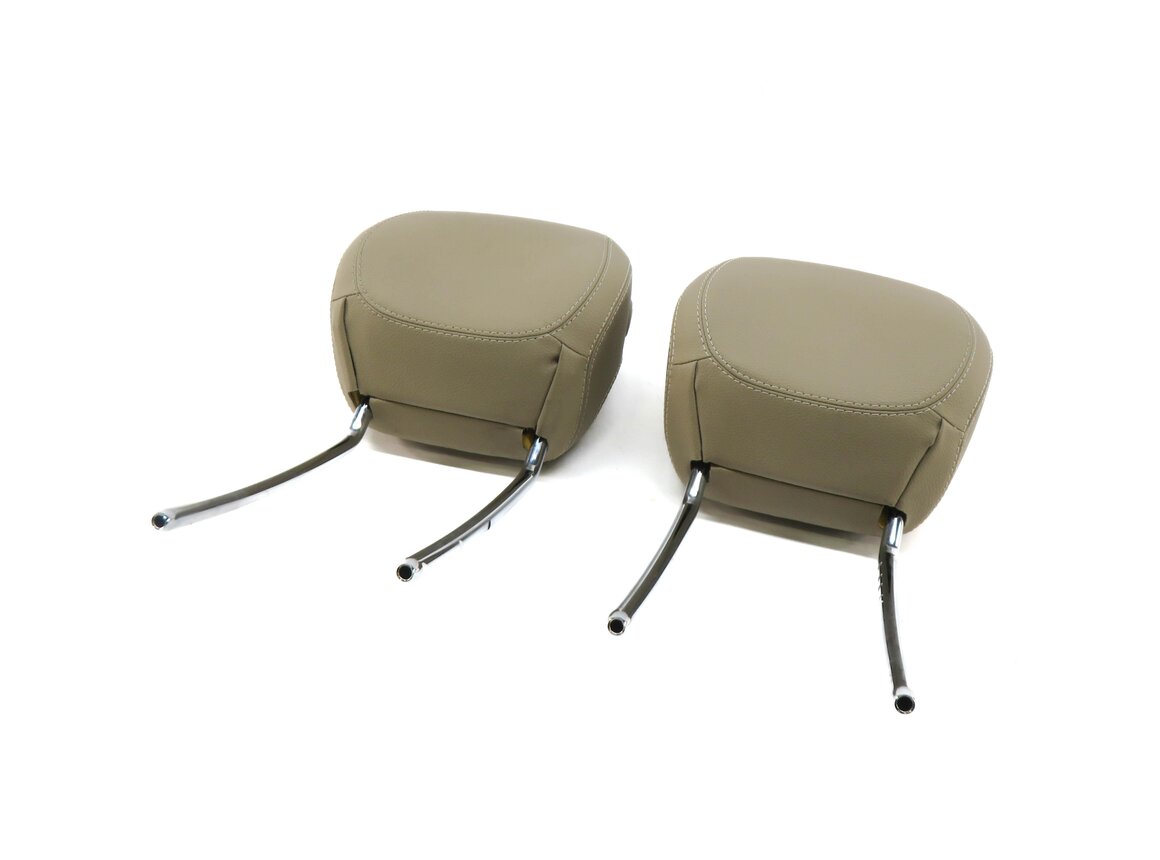 2015 MERCEDES ML350 (W166) FRONT LEFT & RIGHT SEAT HEADREST SET-2 (BEIGE)