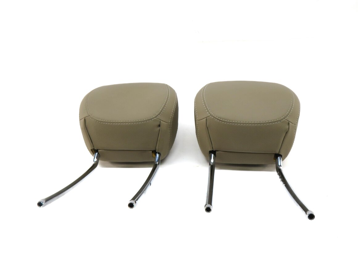 Thumbnail 2: 2015 MERCEDES ML350 (W166) FRONT LEFT & RIGHT SEAT HEADREST SET-2 (BEIGE)